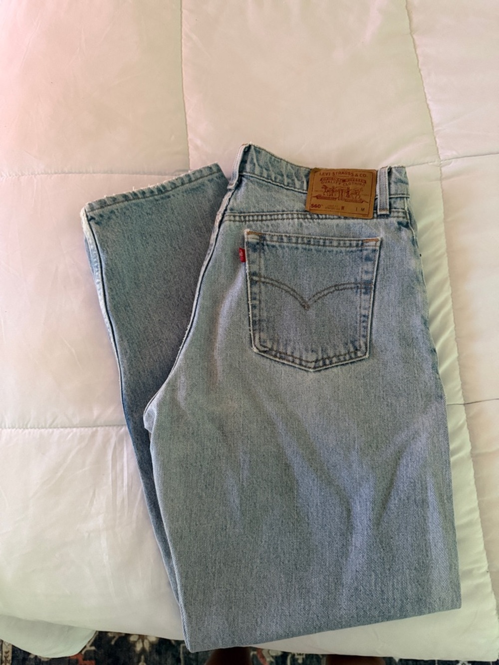 Vintage Levi's Pale Blue Jeans